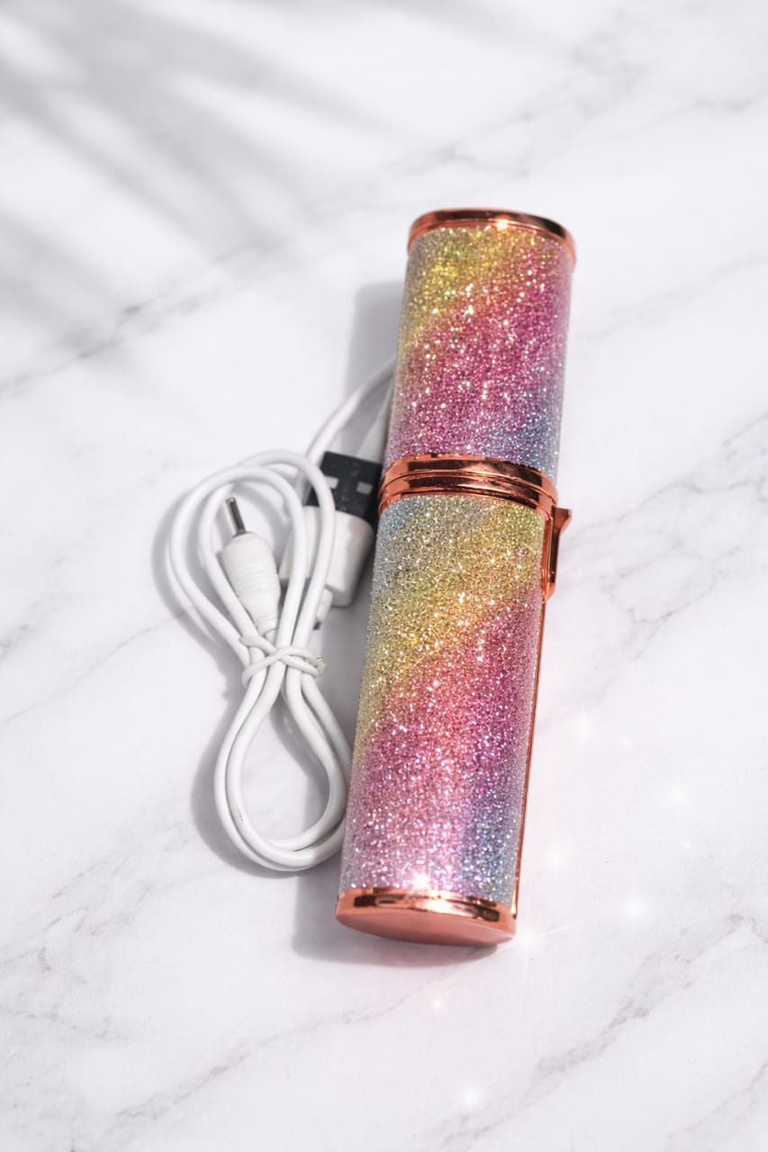 Portable Crystal Shine Electric Hair Remover for Women USB Rechargeable Beautiful Packaging