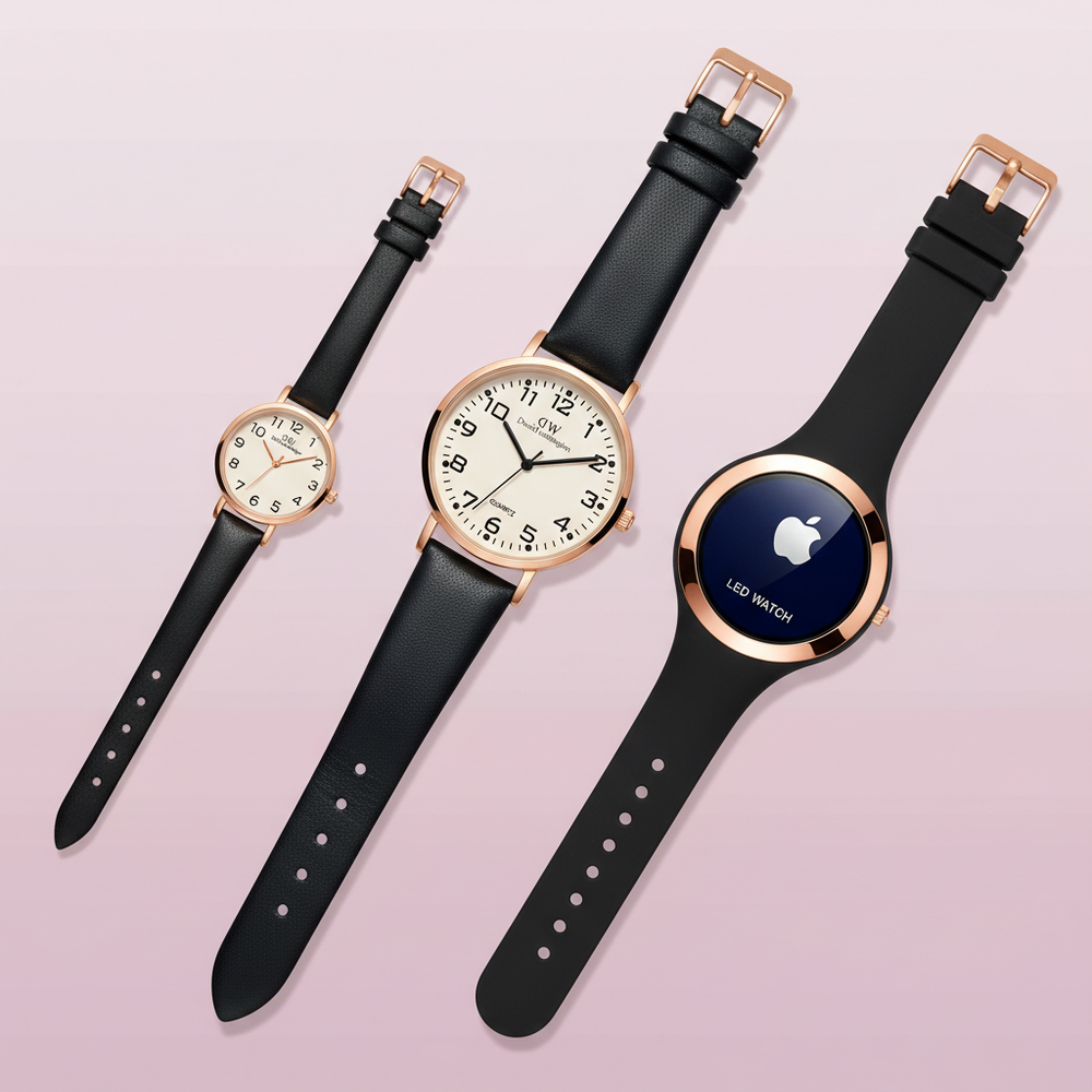 Family gift pack of 3 watches
